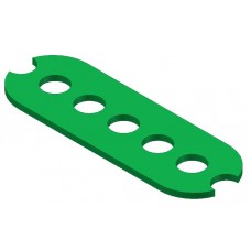 Connecting strip, 7 holes