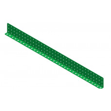 Double L-section angle girder, 35 holes