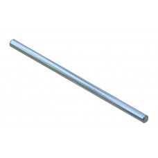 Axle rod, 90mm, steel, nickel-plated