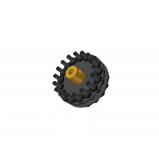 Driving wheel 17t, for bush-roller chain and GRB, 4 x M4 threads