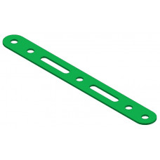 Slotted strip, 5 holes +2 x 1\' slots