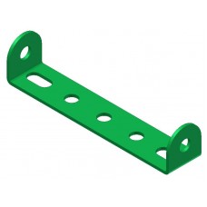 Double angle strip, width: 5 holes, standard