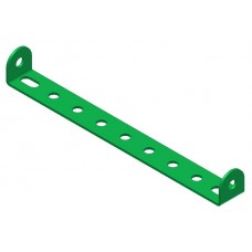 Double angle strip, width: 9 holes, standard